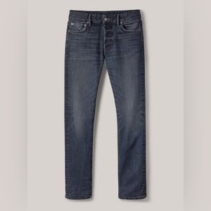 Buck mason Maverick Slim Jean
Medium Wash (31x34)